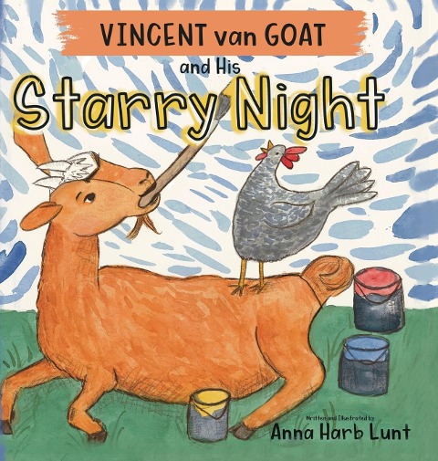 Vincent van Goat and His Starry Night
