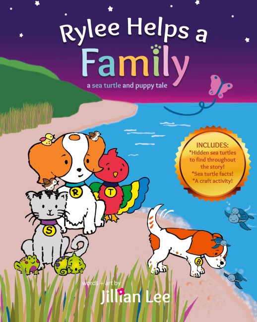 Rylee Helps a Family: a sea turtle and puppy tale