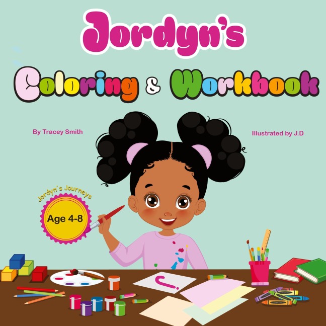 Jordyns Coloring & Workbook