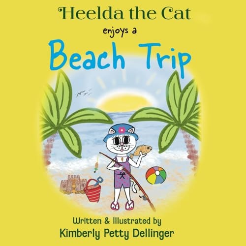 Heelda the Cat Enjoys a Beach Trip