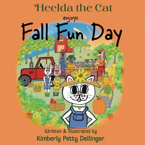 Heelda the Cat Enjoys Fall Fun Day