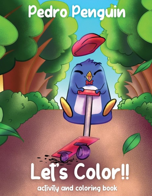 Pedro Penguin: Lets Color!