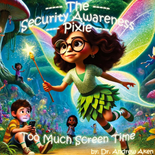 The Security Awareness Pixie - Too Much Screen Time: A guide for helping our children stay safe online