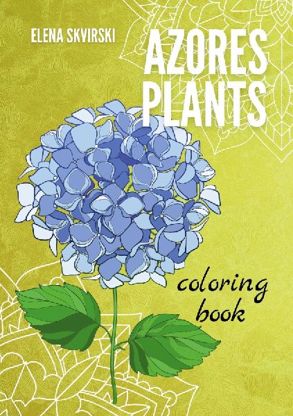Azores Plants: Coloring Book