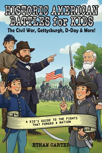 Historic American Battles for Kids The Civil War, Gettysburgh, D-Day & More!: a Kid's Guide to the Fights That Forged a Nation