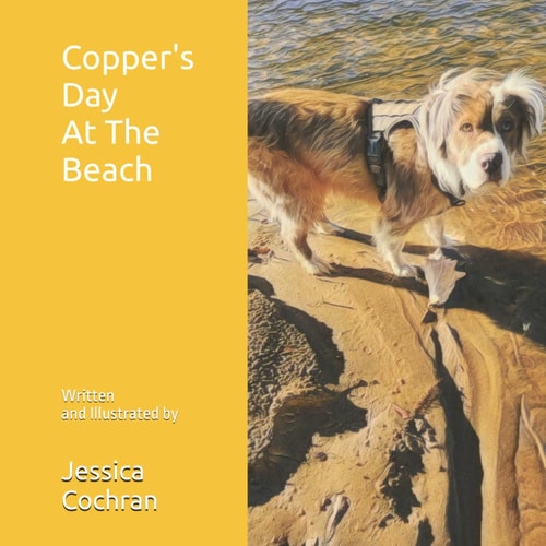 Copper's Day At The Beach