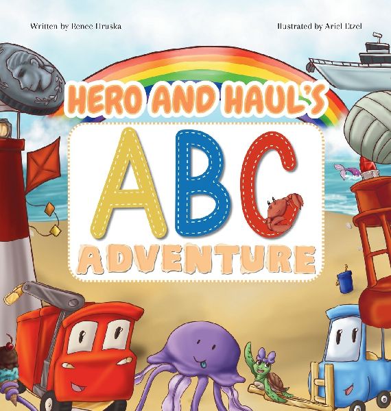 Hero and Haul's ABC Adventure: A Fun Alphabet Book for Kids Featuring Trucks, Turtles, Beach Words, and Rhymes for Toddlers and Preschoolers
