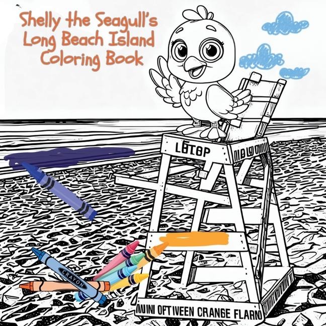 Shelly the Seagulls Long Beach Island Coloring Book