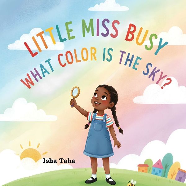 Little Miss Busy What color is the Sky?