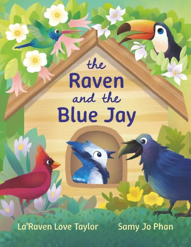 The Raven and the Blue Jay