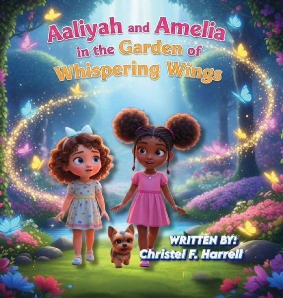 Aaliyah and Amelia in the Garden of Whispering Wings