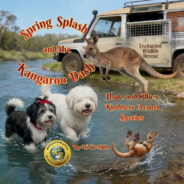 Spring Splash and the Kangaroo Dash: Hope and Ollie's Kindness Across Species: A Bilingual Story / Chapuzón de Primavera y la Carrera del Canguro