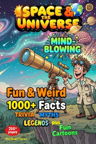 SPACE & the UNIVERSE - Weird & Fun Facts, Myths, Legends, Stories MIND-BLOWN - Awesome Asteriods of WOW! , Fun Illustrations, Quizzes, Games +