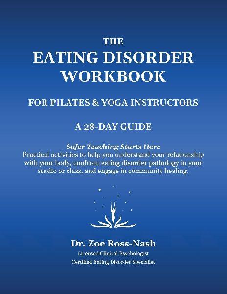 The Eating Disorder Workbook For Pilates & Yoga Instructors