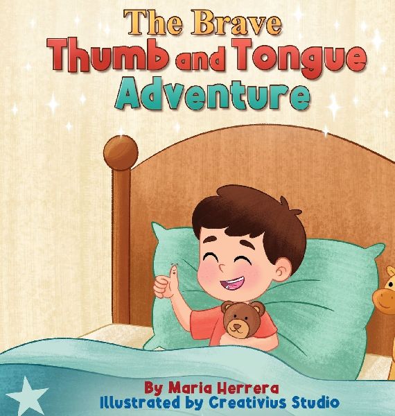 The Brave Thumb and Tongue Adventure: A gentle bedtime story with a loving family guide to help little thumbs rest