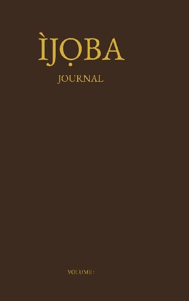 ÌJ¿BA Journal Volume 1
