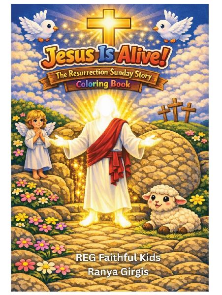 Jesus Is Alive! The Resurrection Sunday Story: Coloring Book