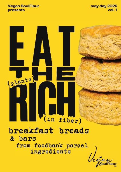 EAT THE (plants) RICH (in fiber): breakfast breads & bars from foodbank parcel ingredients