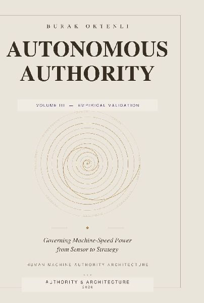 Autonomous Authority - Volume III