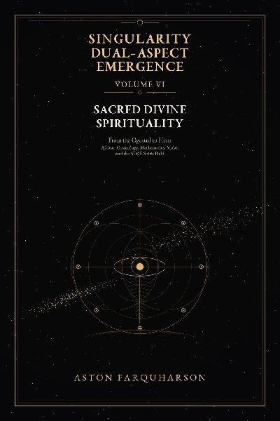 SINGULARITY DUAL-ASPECT EMERGENCE Volume VI Sacred Divine Spirituality From the Ogdoad to Heru: African Cosmology, Mathematics, Ma'at, and the SDAE Spirit Field