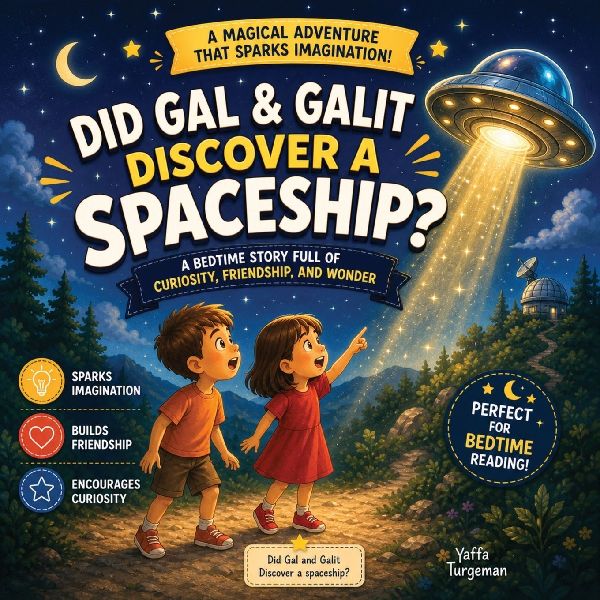 Did Gal and Galit discover a space ship?: The night adventure of Gal and Galit