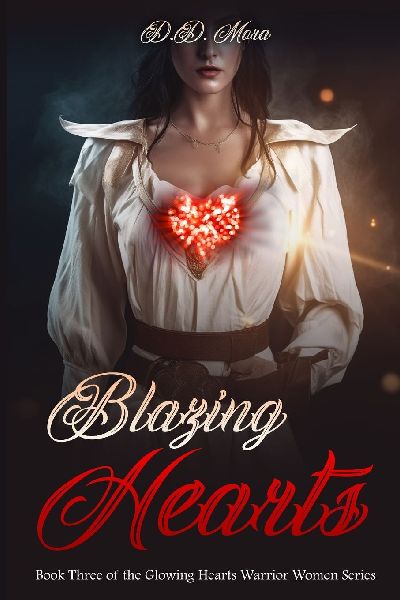 Blazing Hearts: Book Three of the Glowing Hearts Warrior Women Series