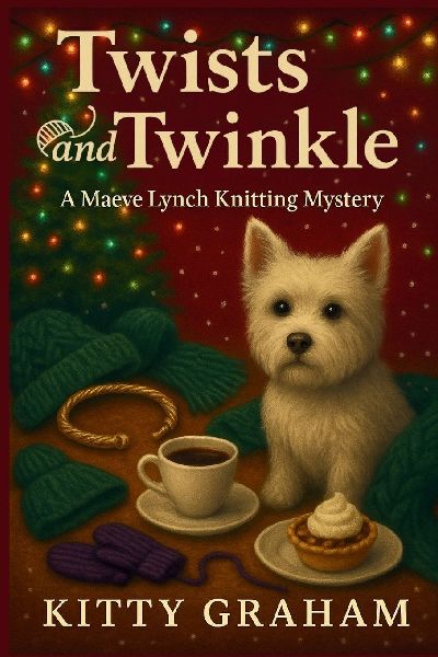 Twists and Twinkle: A Maeve Lynch Knitting Mystery Christmas Novella