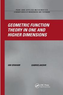 Geometric Function Theory in One and Higher Dimensions