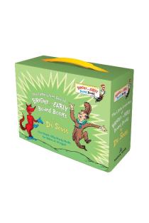 Little Green Box of Bright and Early Board Books: Fox in Socks; Mr. Brown Can Moo! Can You?; Theres a Wocket in My Pocket!; Dr. Seusss ABC