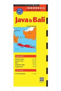 Java & Bali Travel Map Fourth Edition