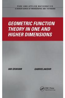 Geometric Function Theory in One and Higher Dimensions