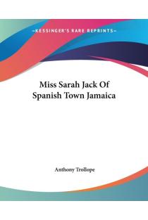 Miss Sarah Jack Of Spanish Town Jamaica