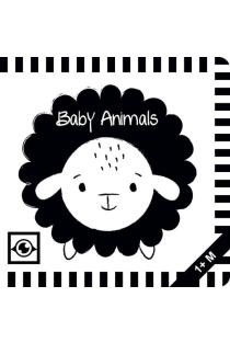 Baby Animals: Kontrastbuch für Babys mit Öffnungen · kontrastreiche Bilder angepasst an Babyaugen · Schwarz Weiß Buch für Neugeborene · Mein erstes Bilderbuch · Montessori Buch