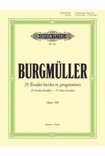 25 leichte Etüden: für Klavier op. 100