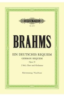 Ein deutsches Requiem op. 45: Klavierauszug