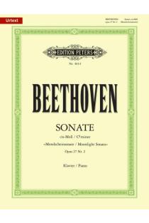 Sonate für Klavier Nr. 14 cis-Moll op. 27; 2 Mondschein-Sonate / URTEXT: Sonata quasi una Fantasia